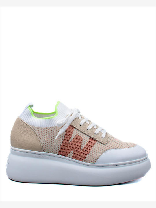 Wonders Damen Sneakers Beige