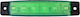 Lumina de Volum a Camionului 12V - Verde L0051G12