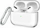 Protective Cover Carabiner Hülle Silikon mit Haken in Transparent Farbe für Apple AirPods Pro