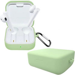 Silicone Case with Keychain Green for Xiaomi Mi Air2 SE