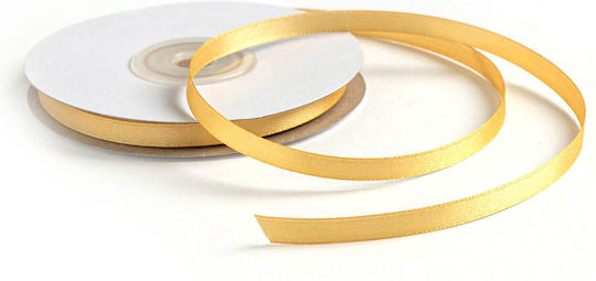 Arpimex Srl Satin Ribbon Gold 6mm 50m 1pcs