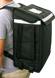 Food Delivery Bag 63lt with Belt 46x26x56cm Βlack