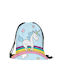 Unicorn Kids Bag Backpack Blue 34cmx39cmcm