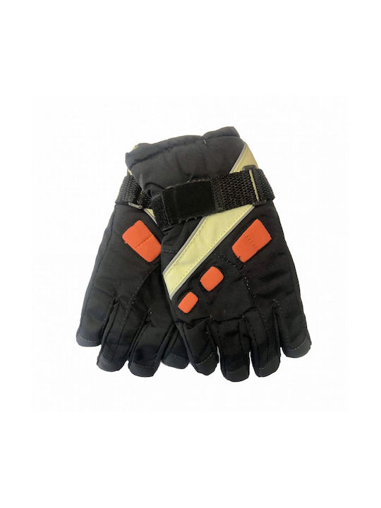 Kids Gloves Snow Black 1pcs