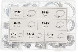 Hose Clamp Inox 60pcs 04246