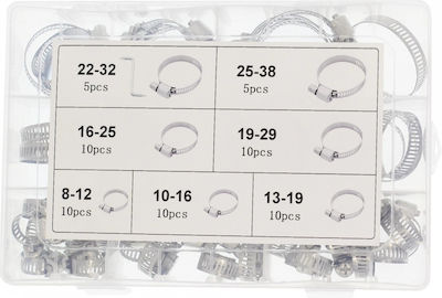 Hose Clamp Inox 60pcs 04246