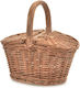 Basket 19x19cm in Brown color