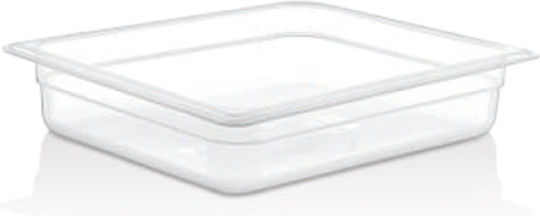 Gastroplast Σκεύος Gastronorm Πολυπροπυλενίου GN1/2 με Βάθος 65mm