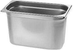 PKS Recipient Gastronorm Oțel inoxidabil GN1/9 cu Adâncime 65mm