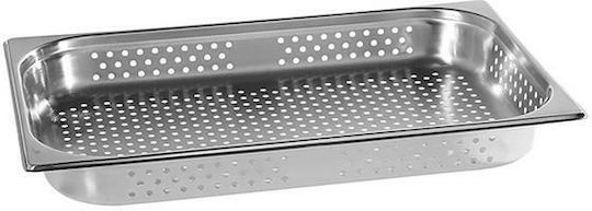 PKS Durchlöchert Gastronorm-Behälter Edelstahl GN1/1 mit Tiefe 65mm