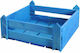 Karageorgos Bros Carrier Serving Basket Wooden with Dimensions 34x30x15cm 1pcs
