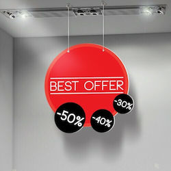 Hanging Window & Wall Sticker Discounts 50x54cm SB-016