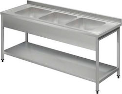 Procal Inox Λάντζα Ανοιχτή Τριπλή ΕΘ-1043600 Procal Inox Λάντζα Ανοιχτή Τριπλή ΕΘ-1043600