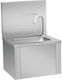 Lappas Professional Hand Sink Wall-Mounted with Foot Valve 1503009