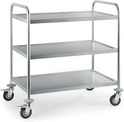 Commercial Kitchen Serving Cart H81xW71xD41cm