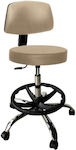 Medical Stool with Backrest 1420AF-2007