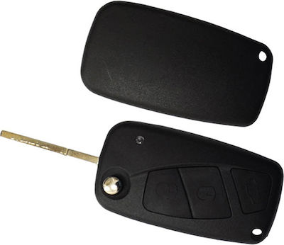 Foldable Car Key with Immobilizer for Fiat Punto / Ducato / Stilo / Panda / Bravo