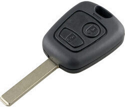 Car Key with Immobilizer for Peugeot 307