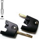 Foldable Car Key & Immobilizer Socket