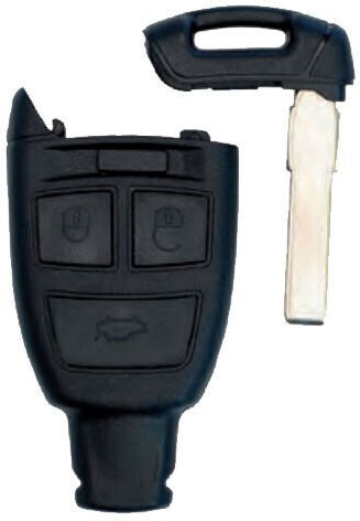 Car Key Shell with Blade with 4 Buttons for Fiat