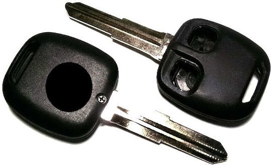 Car Key Shell with Blade with 2 Buttons for Mitsubishi