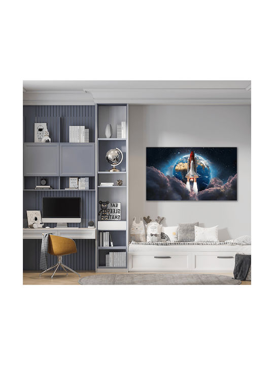 Copilăresc Tablou Navă spațială pe Pânză 130x95buc