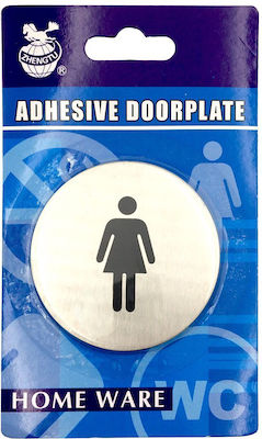 Self-Adhesive WC Women's Sign 102186Γ