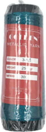 Golden Κλωστή Κεντήματος Metallic Yarn σε Μπλε χρώμα