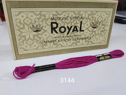 Royal Faden Stickerei Baumwolle in Fuchsie Farb...