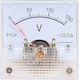 Spannungsmesser Elektrische Messgeräte Analog Einphasig 91C4