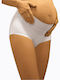 White Maternity Brief