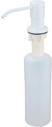 Finetto Dispenser Κουζίνας από Ανοξείδωτο Ατσάλι Λευκό 500ml