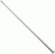 Pliere Bară de Perdea de Duș Drepti Stabilă Metal Albă 104-190εκ.