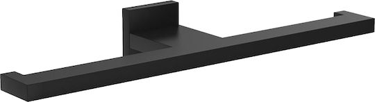 Longevita Wandmontierter Papierhalter Schwarze