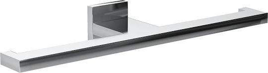 Longevita Wandmontierter Papierhalter Silber