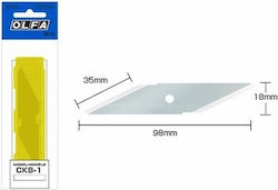 Olfa Cutter Blade Spare Blades 2 Pieces