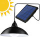 Hanging Solar Light 500lm with Photocell and Remote Control