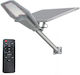 Led Street Solar Light 100W 1150lm with Photocell and Remote Control IP67 150cmx70cmcm