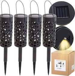 Set 4 Lămpi Solare cu Țepușă Lanternă Solar Lamps Lantern Stars Moons 4pcs Set 4 Lămpi Solare cu Țepușă Lanternă Solar Lamps Lantern Stars Moons 4pcs