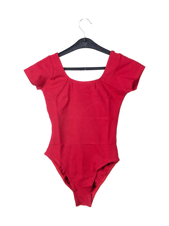 Godance Kids Dance Bodysuit Red