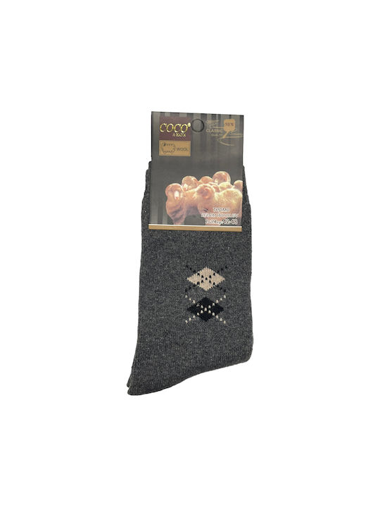 Coco&Hana Men's Socks Gray