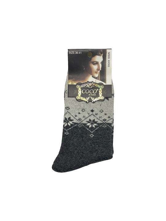 Coco&Hana Women's Socks Gray