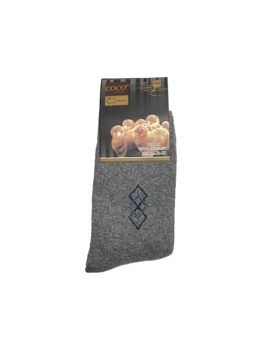 Coco&Hana Men's Socks Gray