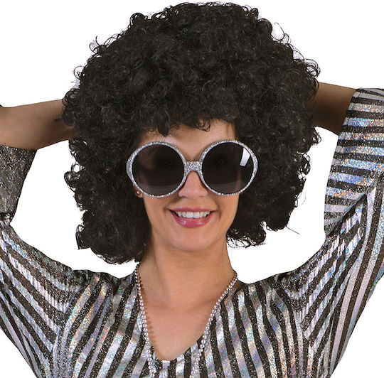 Carnival Wig Afro Brunette