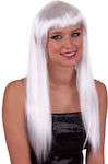 Carnival Wig Straight White