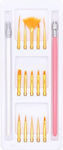 Set Nail Brushes Nail Art