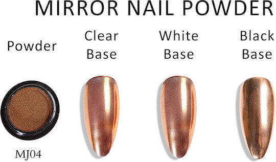 Nailp Professional Mirror Σκόνη Διακόσμησης για Νύχια σε Ροζ Χρώμα