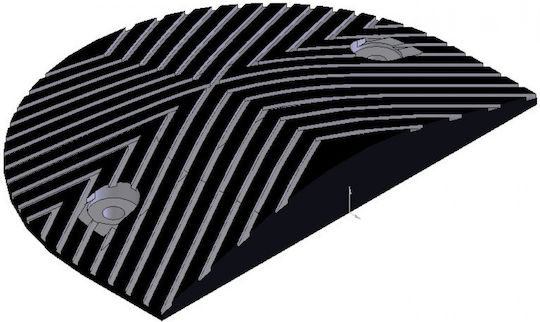 Road Signage Protector Ramp in Black Colour with Width 5cm