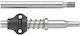 Tech Pro Speargun Shaft mit Gewinde Luftpistole 7mm 85cm