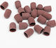 Nailp Professional Καπελάκι Τροχού Καφέ 15τμχ 2002.CS0009.NYLON